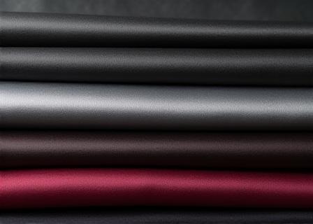 Mix di tessuti in seta e cashmere in tonalità antracite